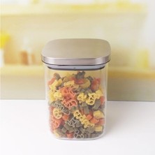 Prime 700ML Sızdırmaz Vakumlu Metal Kapaklı Borosilikat Cam Kavanoz – Hava Geçirmez & Dayanıklı Gıda Saklama Kabı (10CM x 13CM)
