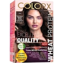 Prime Colorx Nouveau 2025/07.00 Kumral 50 ml + 50 ml 2 Li Set Saç Boyası
