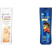 Prime Clear Kil Terapisi Arınmış ve Yumuşak Saçlar Kepeğe Karşı Etkili Şampuan 350 Ml(1) Clear Men Kepeğe Karşı Etkili Şampuan Legend By Cr7 Cristiano