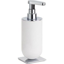 Prime Sıvı Sabunluk Beyaz/krom Renk 208X87X72 mm