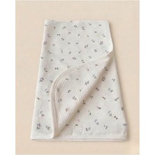 Minory Baby -%100 Pamuk Bebek Battaniyesi, 80X90 Mor 80 x 90
