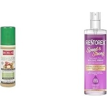 Prime Bioblas Argan Yağlı Sıvı Saç Kremi 200 ml + Restorex Sağlıklı Uzama Etkili Sıvı Saç Kremi 200 ml