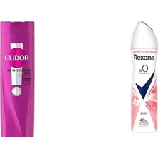 Prime Elidor Saç Bakım Şampuanı Saç Dökülmelerine Karşı 400 ml + Rexona Kadın Sprey Deodorant Musk%0 Alüminyum 150 ml