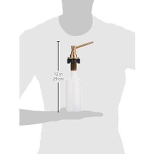 Prime Musluk RP1001CZ Sabun/losyon Dispenseri, Şampanya Bronz