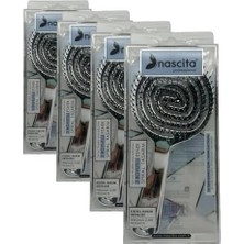 Prime Pro 3D Kontrol Açma Tarama Saç Fırçası Gümüş - 35 (4 Paketi)