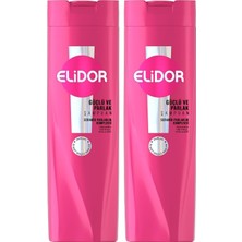 Prime Elidor Saç Bakım Şampuanı Güçlü ve Parlak 400 ml 2li Paket