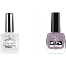 Prime Gel Look Top Coat & Oje Seti