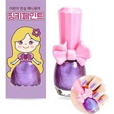 Prime I'm Pinky Kids Nail Paint Shiny Purple Çocuklar Için Soyulabilir Oje