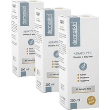 Prime Keratolytic Shampoo & Body Wash 1 Paket (1 x 200 Ml) (3 Paketi)