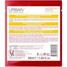 Prime Twisted Curls Hibiscus & Shea Butter Kıvırcık ve Dalgalı Saçlara Özel Duş Öncesi Saç Bakım Maskesi 50 Ml- Vegan 2li Paket