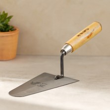 Dolozena Çelik Sıva Mala 18 cm Ahşap Saplı