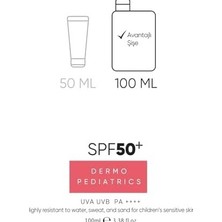 Prime Çocuklar Için Cildi Suya, Tere ve Kuma Karşı Çok Dayanıklı 50SPF Uva