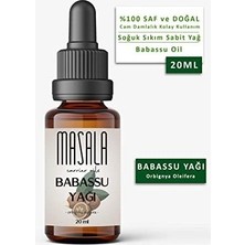 Prime Masala Saf Babassu Yağı 20 Ml. Soğuk Pres (Babassu Carrier Oil)