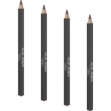 Prime Uzun Süre Kalıcı Dağılma Yapmayan Nemlendirici Dudak Kalemi - Lipliner Pencil 02 Dirty Nude (4 Paketi)