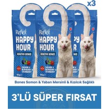 Dolozena Reflex Happy Hour Healty Bones Somon & Yaban Mersinli & Kızılcık Sağlıklı Kemikler Için Destekleyici 3lü Fırsat