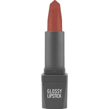Prime Uzun Süre Kalıcı Yoğun Renk Veren Nemlendirici Parlak Ruj - Glossy Lipstick 310 Spicy Terracotta