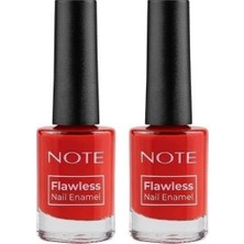 Prime Nail Flawless Oje 99 Crystal Red, Kırmızı (2 Paketi)