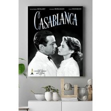 (PSTER15513) Casablanca Film Afişi Kanvas Tablo 5 40 x 60