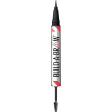 Prime Maybellıne A Brow 2in1 Kaş Kalemi ve Jeli Deep Brown