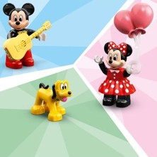 Prime ǀ ve Minnie Doğum Günü Treni 10941-2 Yaş ve Üzeri Çocuklar Için Rakamlı Doğum Günü Treni Içeren Eğitici Yapım Seti (22 Parça)