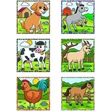 Prime Çiftlik Hayvanları 3D Puzzle - 9 Küp 6 Yapboz