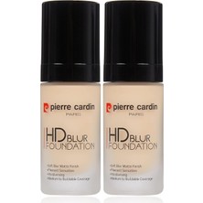 Prime Hd Blur Pürüzsüz Görünüm Veren Mat Fondöten (Fair, 30 Ml) (2 Paketi)