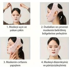 Prime Yüz Korsesi Çene Boyun Bandı Horlama Önleyici Gıdı Yanak Gıdık Toplama (Siyah, Tek Ebat)