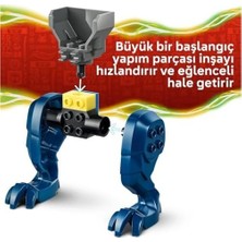 Prime Jay’in Ejderha Robotu Savaşı 71853-4 Yaş ve Üzeri Kız ve Erkek Çocuklar Için 2 ve 2 Minifigür Içeren Yaratıcı Oyuncak Yapım Seti, Çocuklar Için