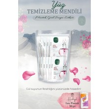 Prime Mistik Gül Suyu 30'lu Yüz Temizleme Mendili ve Pamuk Hediyeli