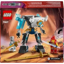 Prime Zane’in Savaş Zırhı Mech’i 71827-6 Yaş ve Üzeri Çocuklar Için 3 Minifigürlü Yaratıcı Oyuncak Yapım Seti, Doğum Günü Hediyesi (92 Parça)