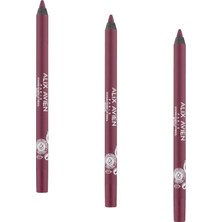 Prime Suya Dayanıklı Uzun Süre Kalıcı Yumuşak Dudak Kalemi - Staying Power Lip Pencil 59 Plum (3 Paketi)