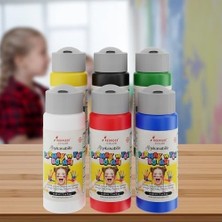 Prime Ana Renkler Parmak Boyası 6'lı Set 6X60ML