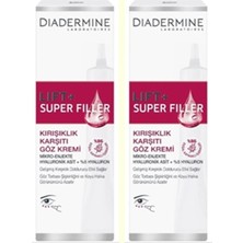 Prime Diadermine Lift + Super Filler Göz Kremi 15 ml 2 Adet