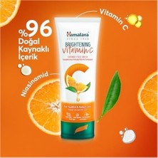 Prime Himalaya Vitamin C Parlaklık Veren Yüz Temizleyici 100 ml | Portakal Özlü | Tüm Ciltler | Paraben/sls/sles Içermez