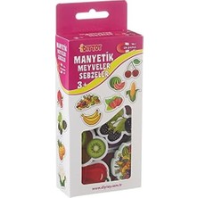Prime Diytoy Manyetik Meyveler Sebzeler Magnet Seti