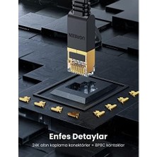 Prime Cat7 U/ftp Flat Ethernet Kablosu 5 Metre