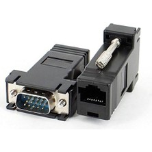 Prime 5059 RJ45 VGA Ekleme Ek 30 Metre Uzatıcı Cat5/6 Monitör Extender (2 Adet)