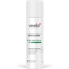 Prime Veela Leke Karşıtı Yüz Temizleme Jeli - Tea Tree Özlü, Sebum Düzenleyici, Cilt Lekelerini Önleyici Jel