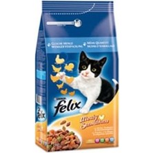 Prime Felix Farmhouse Yetıskın Kedıler Icın Kedi Maması, Tavuklu ve Hindi Etli 2 kg