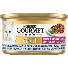 Prime Çifte Lezzet Okyanus Balığı & Sebzeli Yaş Kedi Maması (24 x 85 Gr)