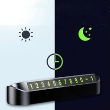 Prime Araç Içi Telefon Numarası Fosforlu Numaratör Oto Cam Kartı