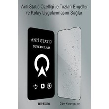 Prime Galaxy S25 Fe ile Uyumlu Tam Kaplayan Anti Statik Çizilmez Safir Ekran Koruyucu Cam