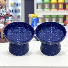 Prime Eğimli Yüksek Seramik Mama ve Su Kabı – Ergonomik Kedi Köpek Mama Kabı | Sağlıklı, Dayanıklı, Kolay Temizlenebilir | Boyun ve Omurga Dostu