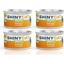 Prime Gimcat Kedi Yaş Maması Shinycat (Sos Içinde) Tavuk 70 gr x 4 Adet