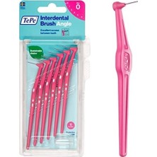 Prime Angle Saplı Arayüz Fırçası Pembe 0 mm 6'lı (1 x 6 Adet)