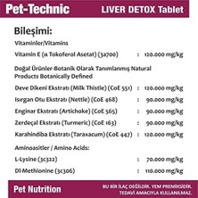 Prime Lıver Detox Tablet – Kedi ve Köpekler Için Karaciğer Destekleyici Bitkisel Takviye – 75 Tablet