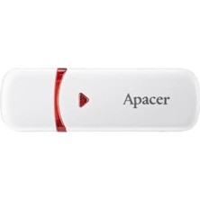 Prime Apacer AH333 32 GB USB Flash Bellek A Tipi 2.0 Beyaz - USB Bellek (32 Gb, USB Tip A, 2.0, Kapak, 7,8 G, Beyaz)