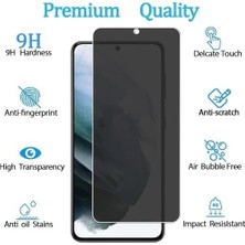 Prime Galaxy S21 Plus Privacy (Hayalet) Ekran Koruyucu – 2 Adet - 9h Seramik Cam, Yan Görünme Engelleyici, Tam Kaplama