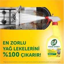 Prime Cif Krem Sprey Ultra Yağ Çözücü Yüzey Temizleyici Limon 750 ml