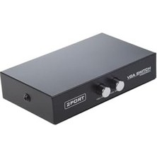 Prime VGA Switch Çoklayıcı Ekran ve Kasa Çoğaltıcı 2 Ekran 1 Kasa Veya 2 Kasa 1 Ekran 4675